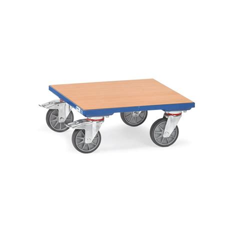 Plateau roulant en bois ou aluminium .